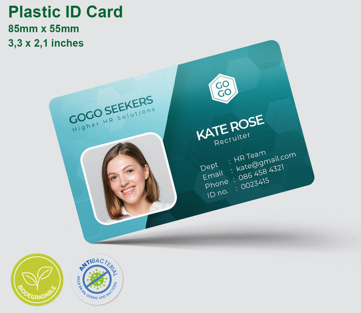 Plastic ID Cards 85mm × 55mm