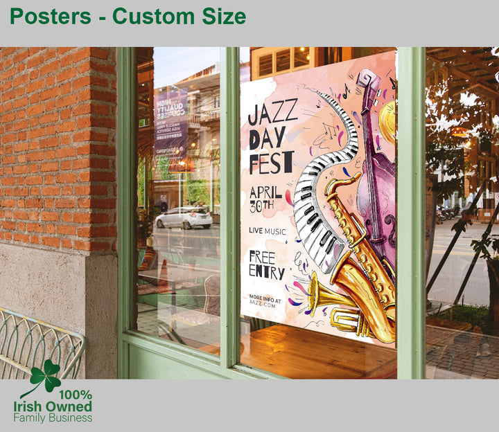 Posters Custom Size - Outdoor