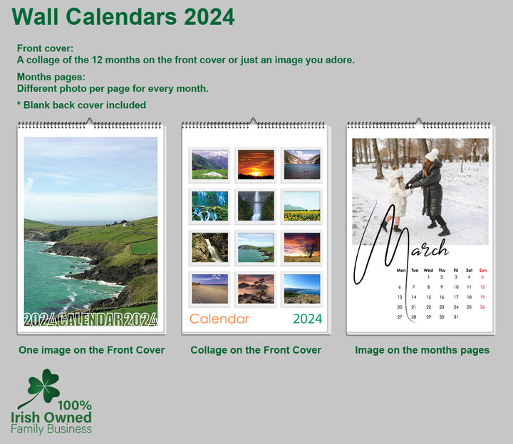 Wall Calendars 2024