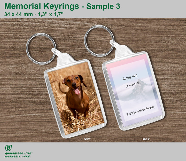 Memorial Keyrings