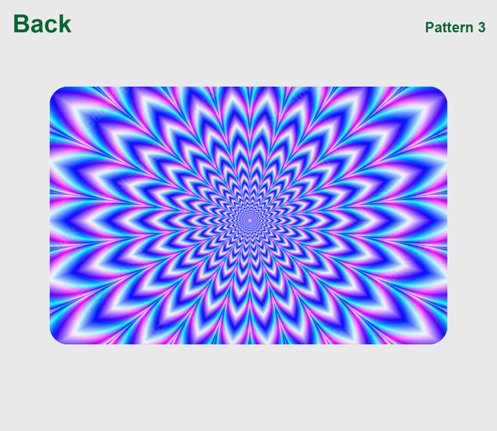 Psychedelic Business Cards - Back Side - Pattern 3