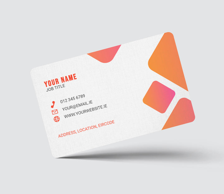 Business Cards - Linen - rounded corners