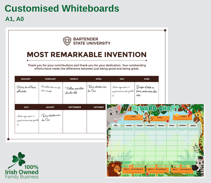 Customised Whiteboards