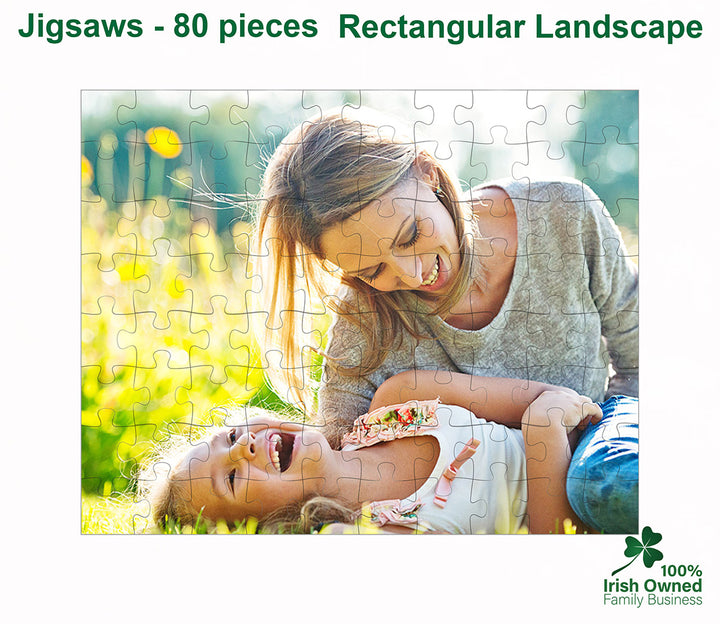 Personalised Jigsaws - Rectangular Landscape - 80 pieces