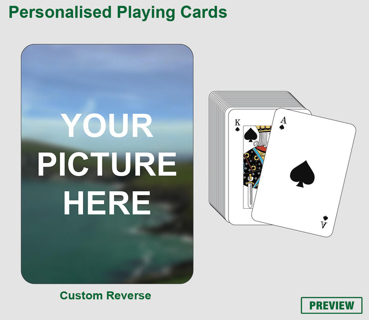 Personalised Playing Cards - Your Picture Here