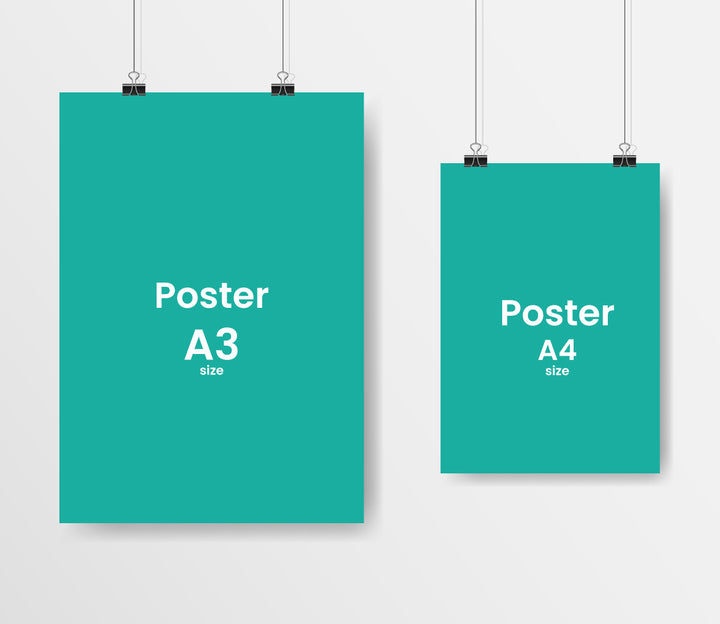 Posters A4 and A3
