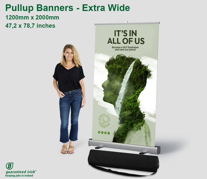 Pullup Banners Extra Wide