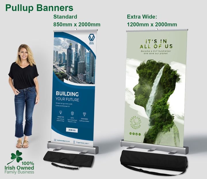 Pullup Banners with cases