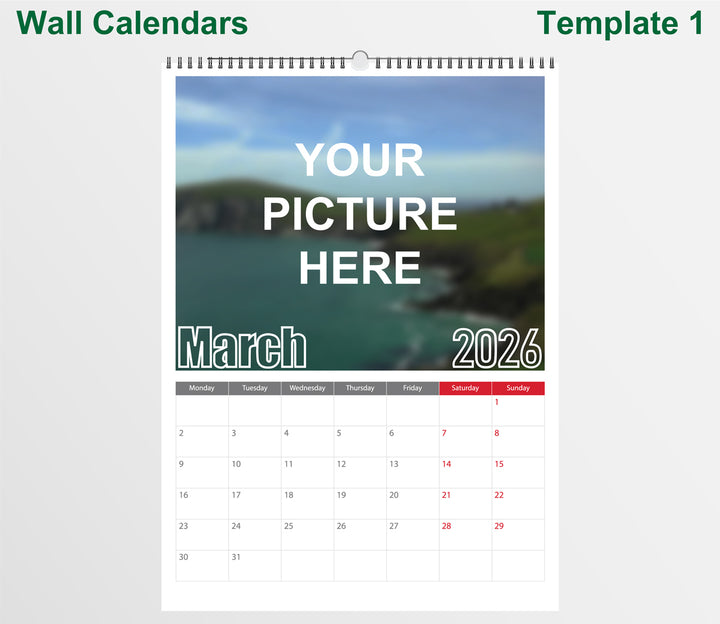 Template 1 - March