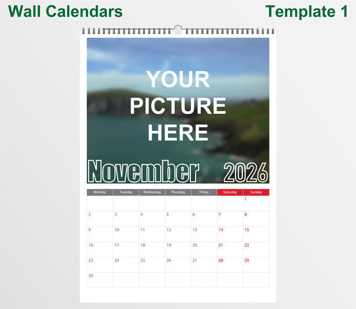 Template 1 - November