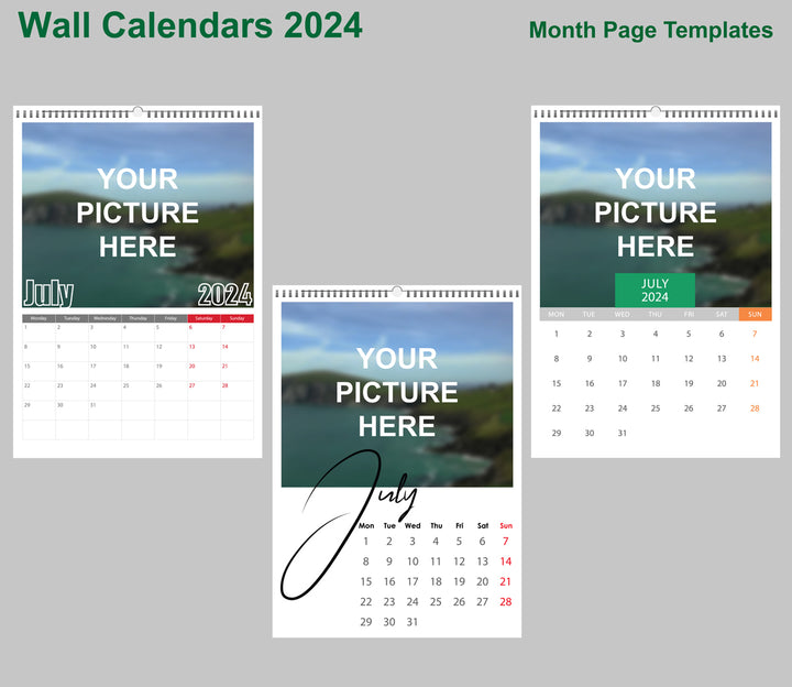 July 2024 Calendar Templates