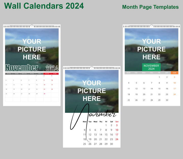 November 2024 Calendar Templates