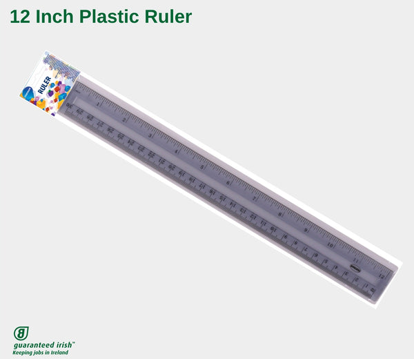 12 Inch Plastic Ruler