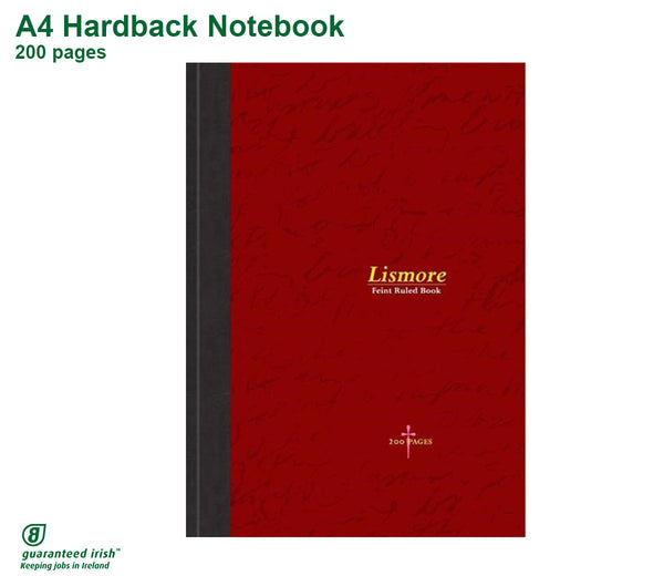 A4 Hardback Notebook - 200 pages
