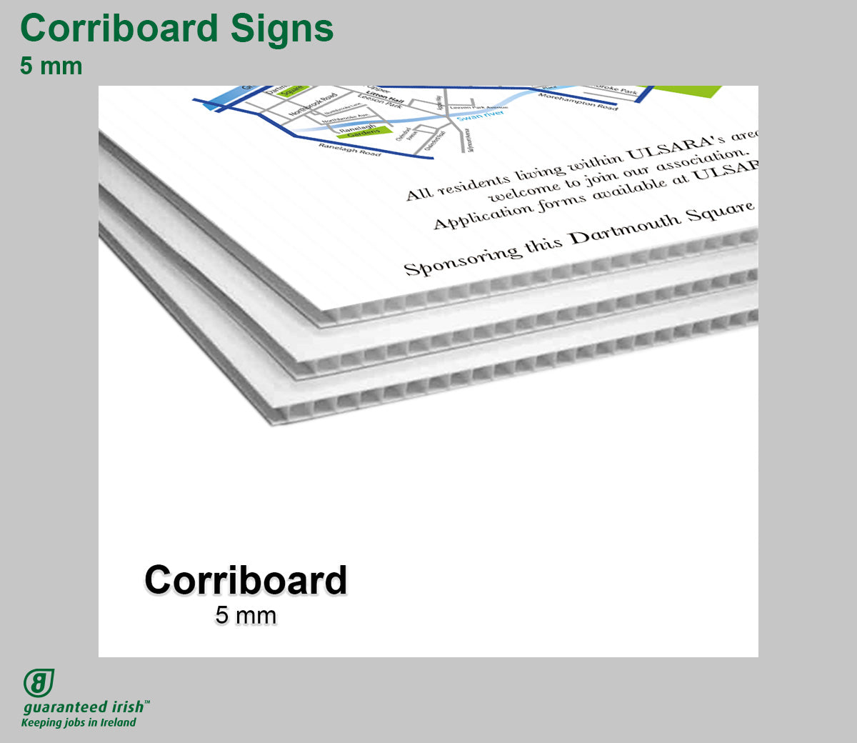 Corriboard Signs | Printing Dublin ☘️ Fastest Turnaround in Ireland ...