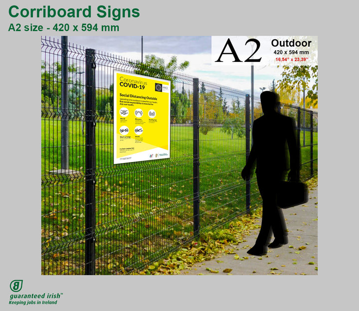 Corriboard Signs - A2 - Outdoor