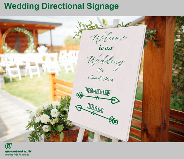 Wedding Directional & Infographic Signage