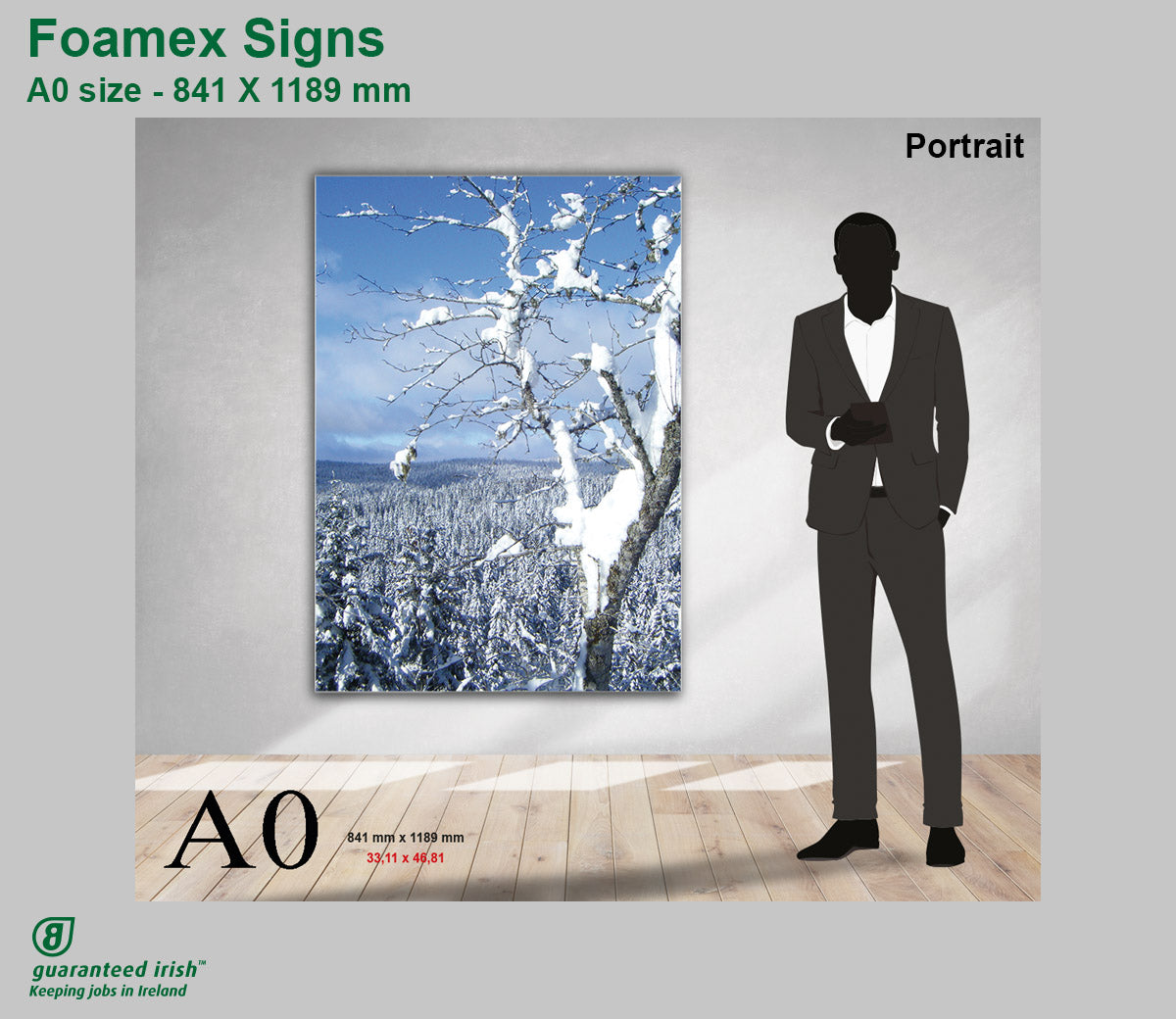Foamex® Signs - A0 - Portrait