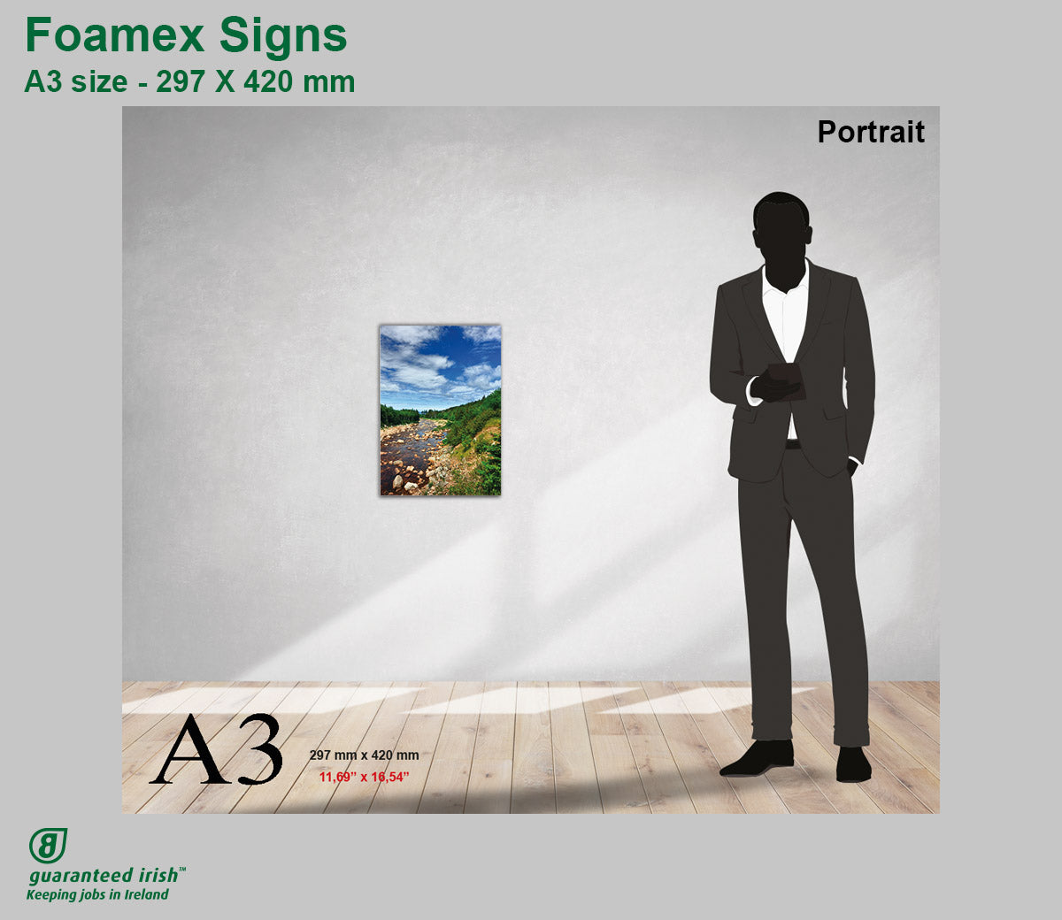 Foamex® Signs - A3 - Portrait