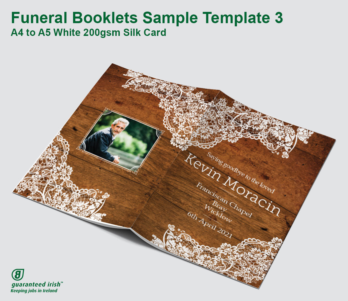 Funeral Mass Booklets - Template 3