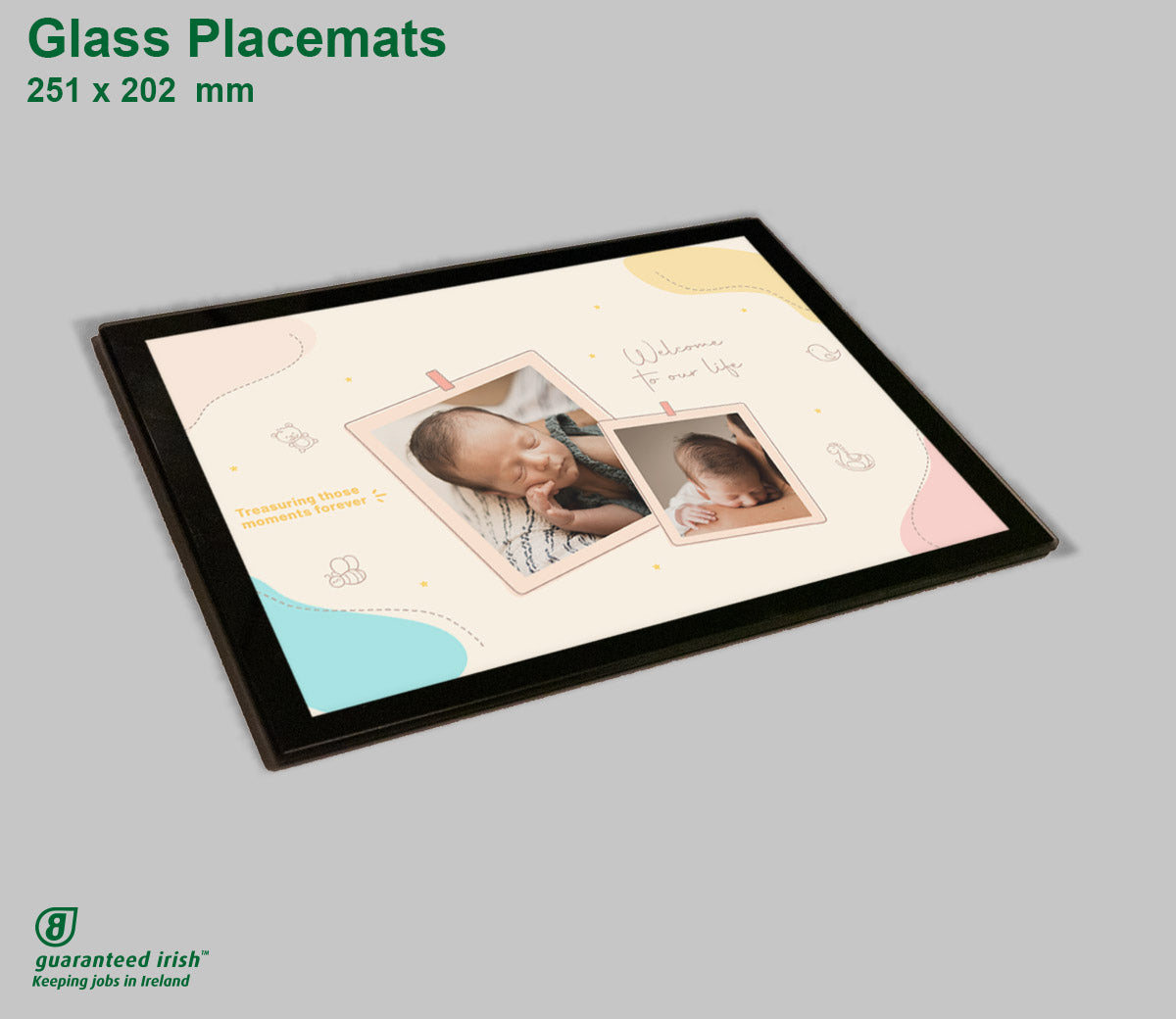 Glass Placemats 251×202 mm