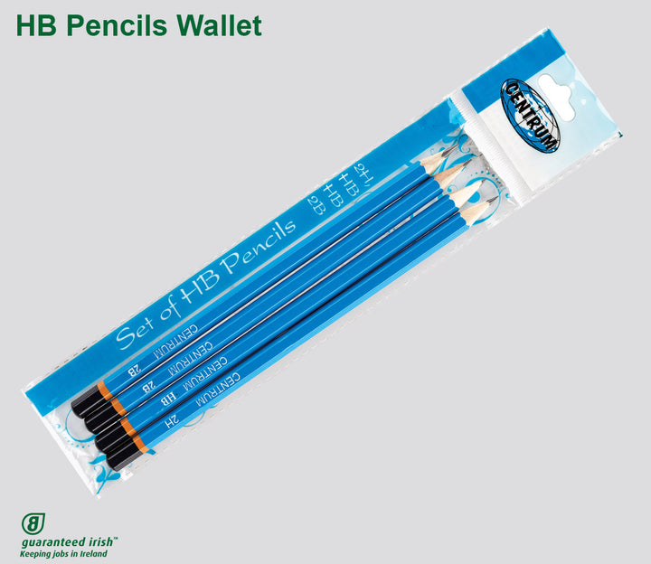 HB Pencils Wallet of 4