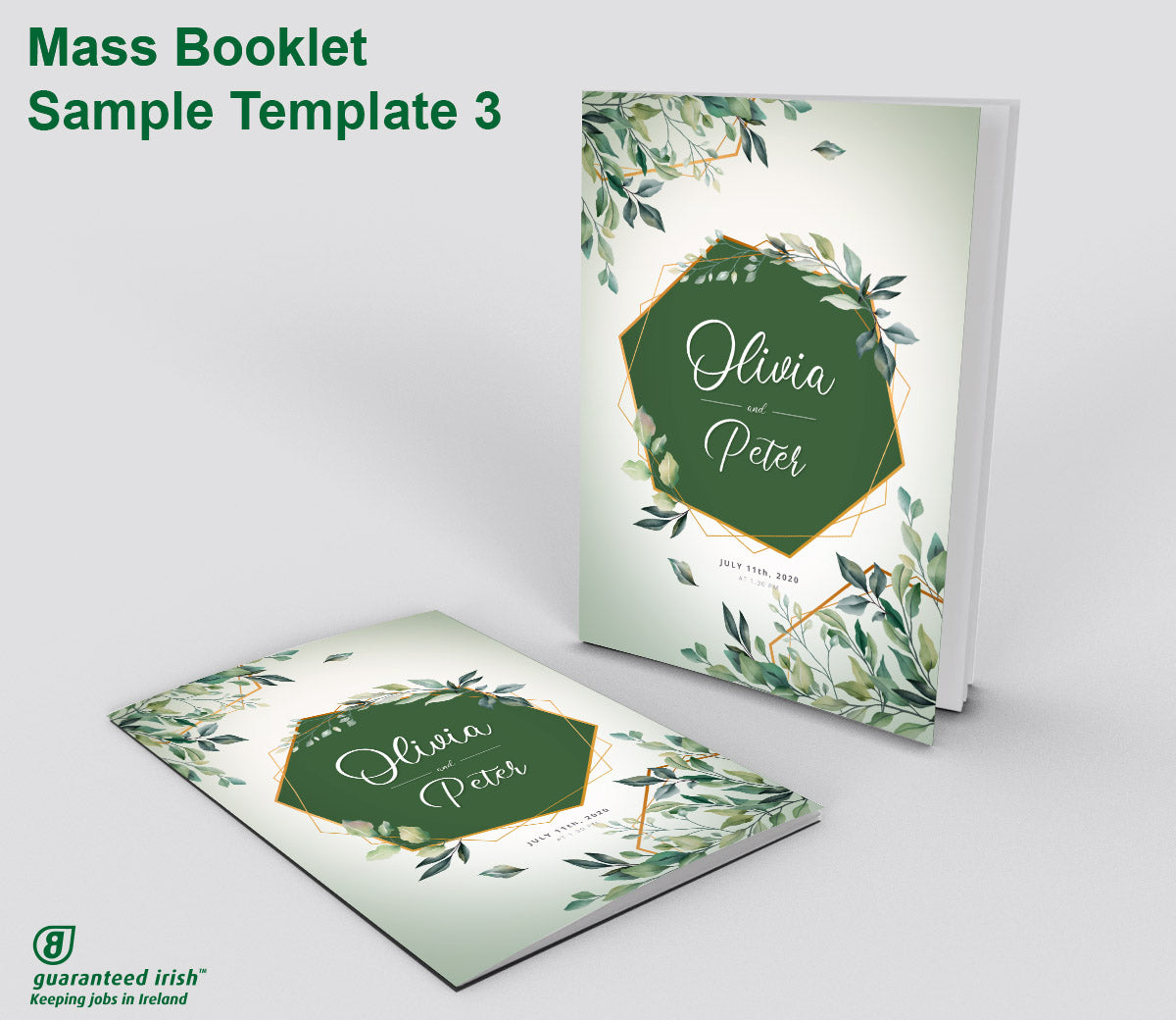 Wedding Mass Booklets - Sample 3