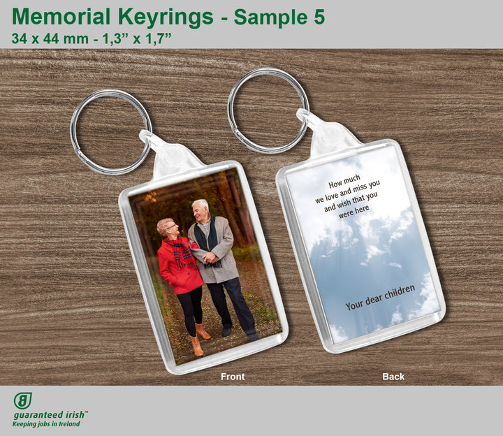 Memorial Keyrings | Printing Dublin ☘️ Fastest Turnaround in Ireland ...