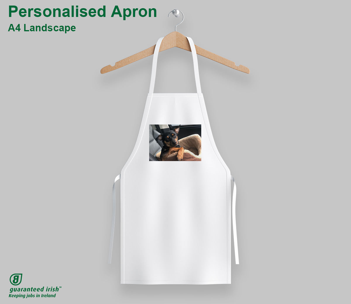 Personalised Apron - A4 Landscape