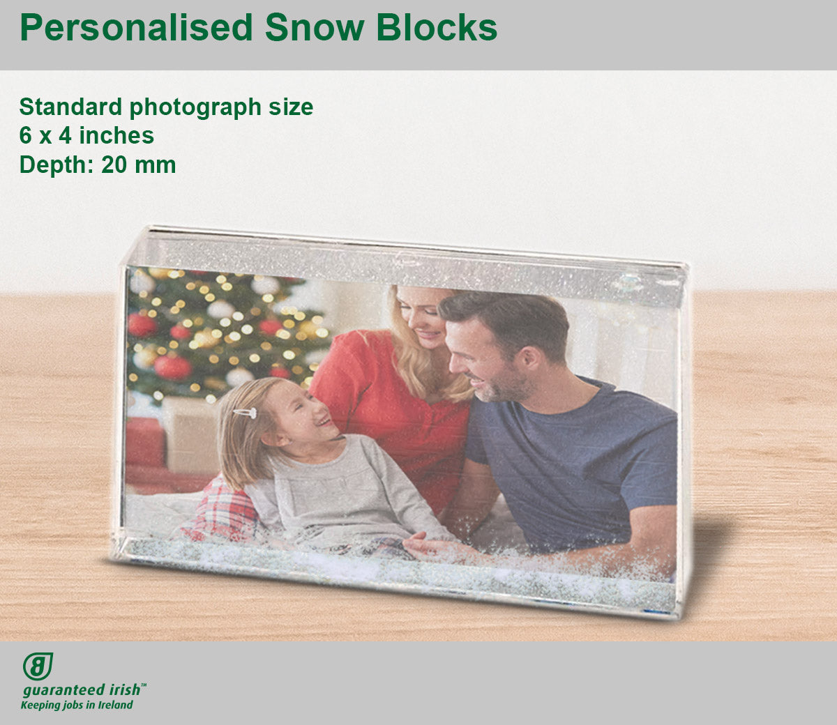 Personalised Snow Block