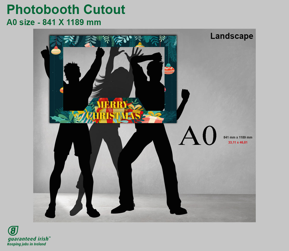 Photobooth Cutout - A0 - Landscape