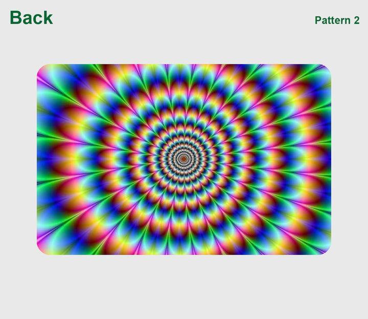 Psychedelic Business Cards - Back Side - Pattern 2