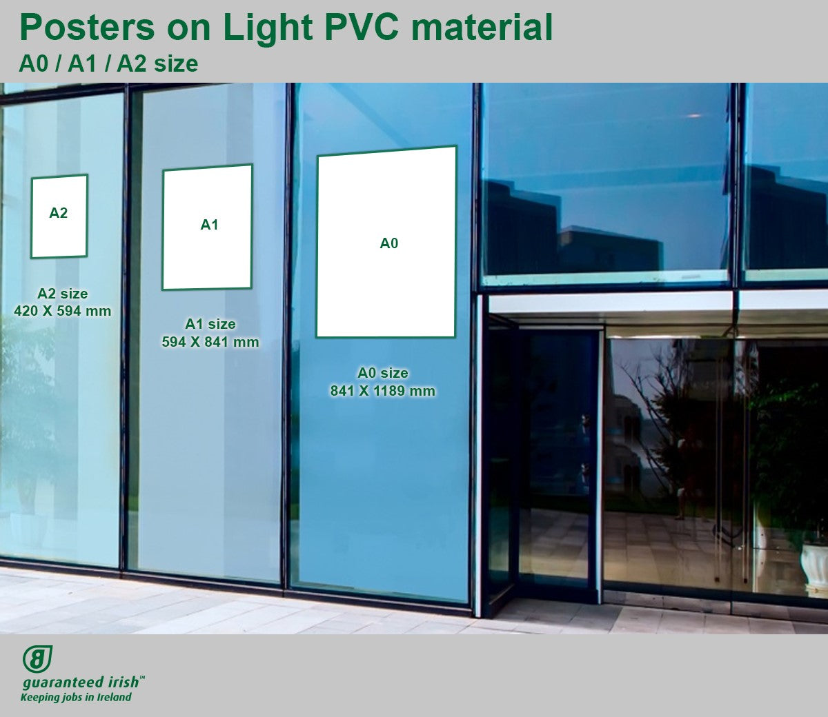 Posters on Light PVC Material Outdoor