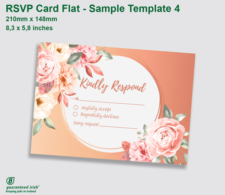 RSVP Card - Sample 4
