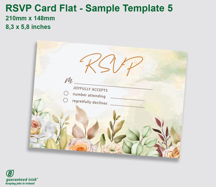 RSVP Card - Sample 5
