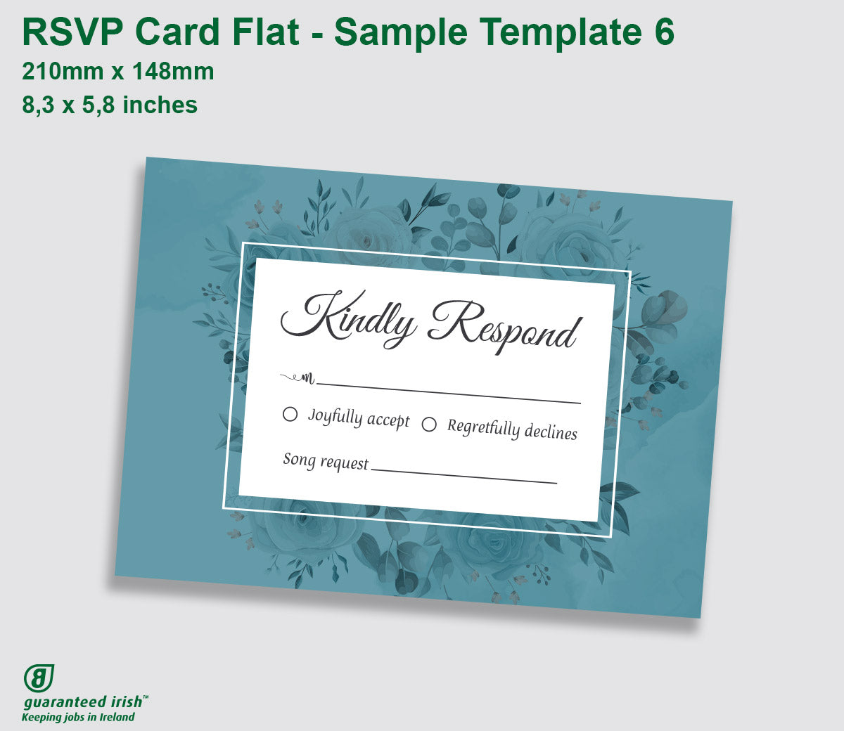 RSVP Card - Sample 6
