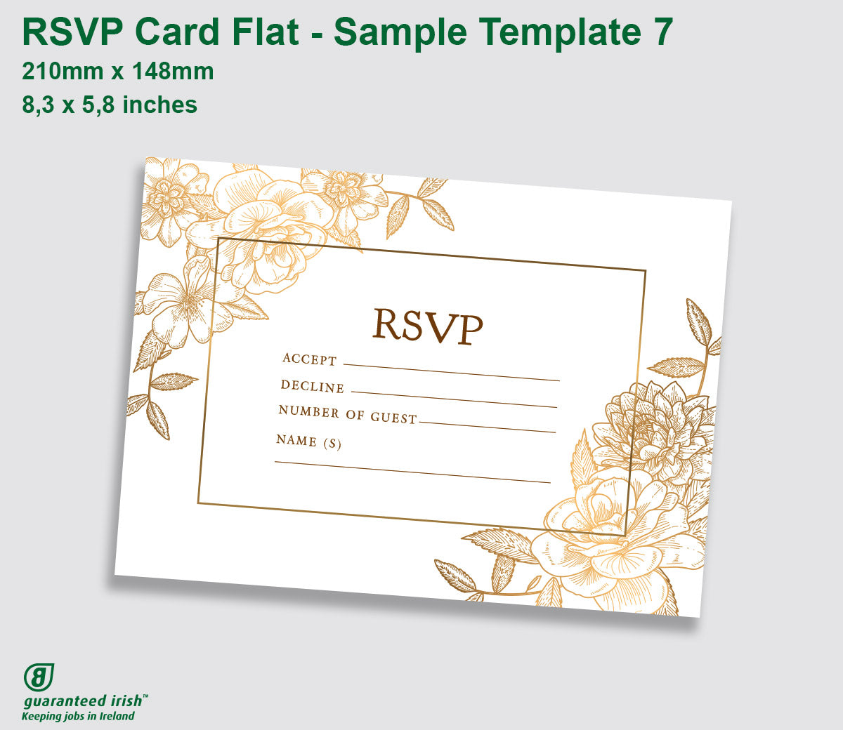 RSVP Card - Sample 7