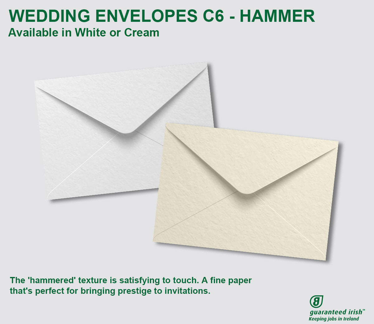 Wedding Envelopes C6 - Hammer